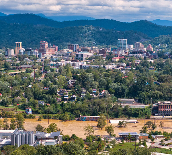 Hurricane Helene hit Asheville hard
